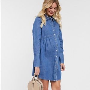 ASOS | Maternity Denim Dress